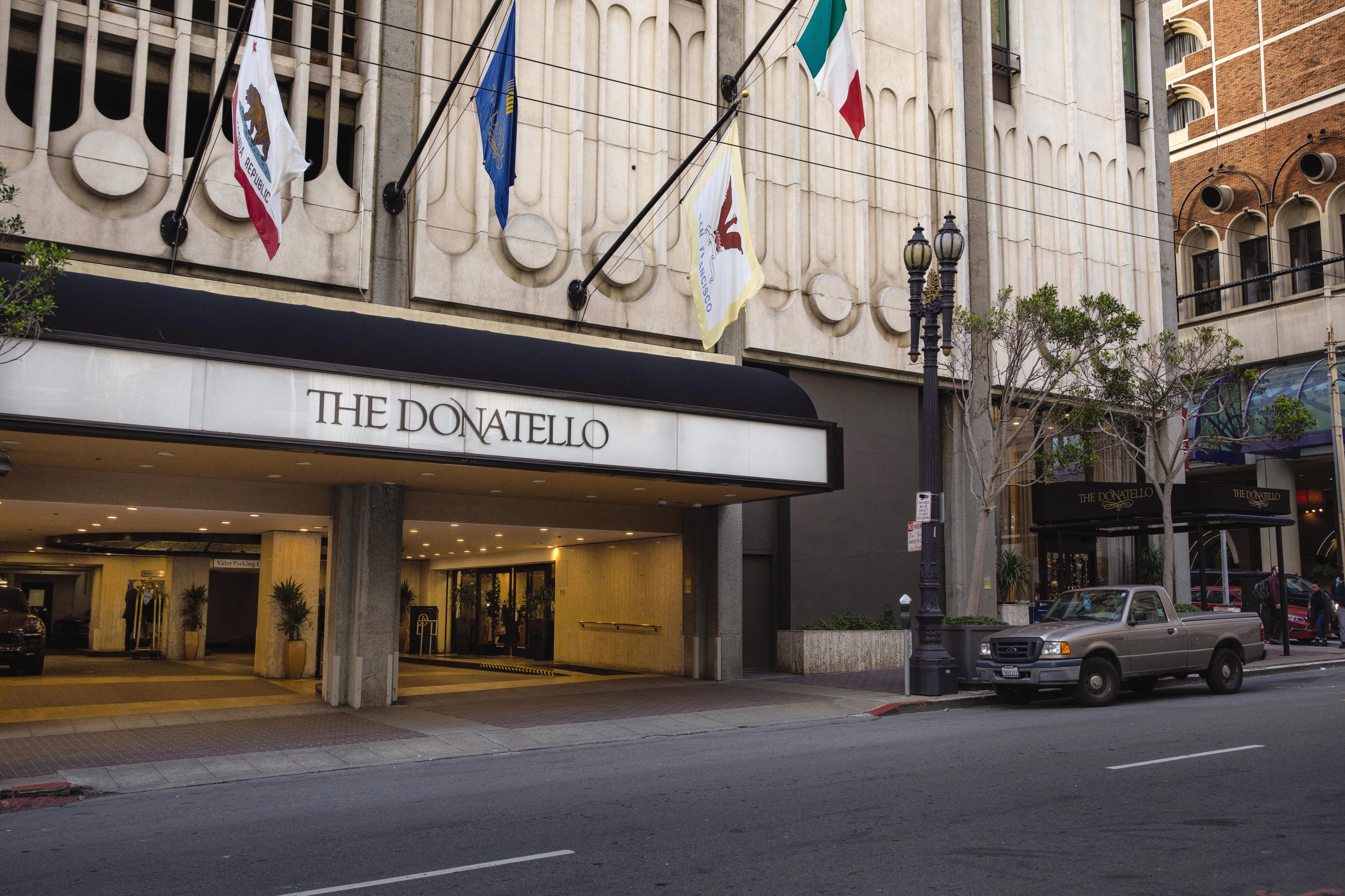 The Donatello Hotel Сан-Франциско Екстер'єр фото